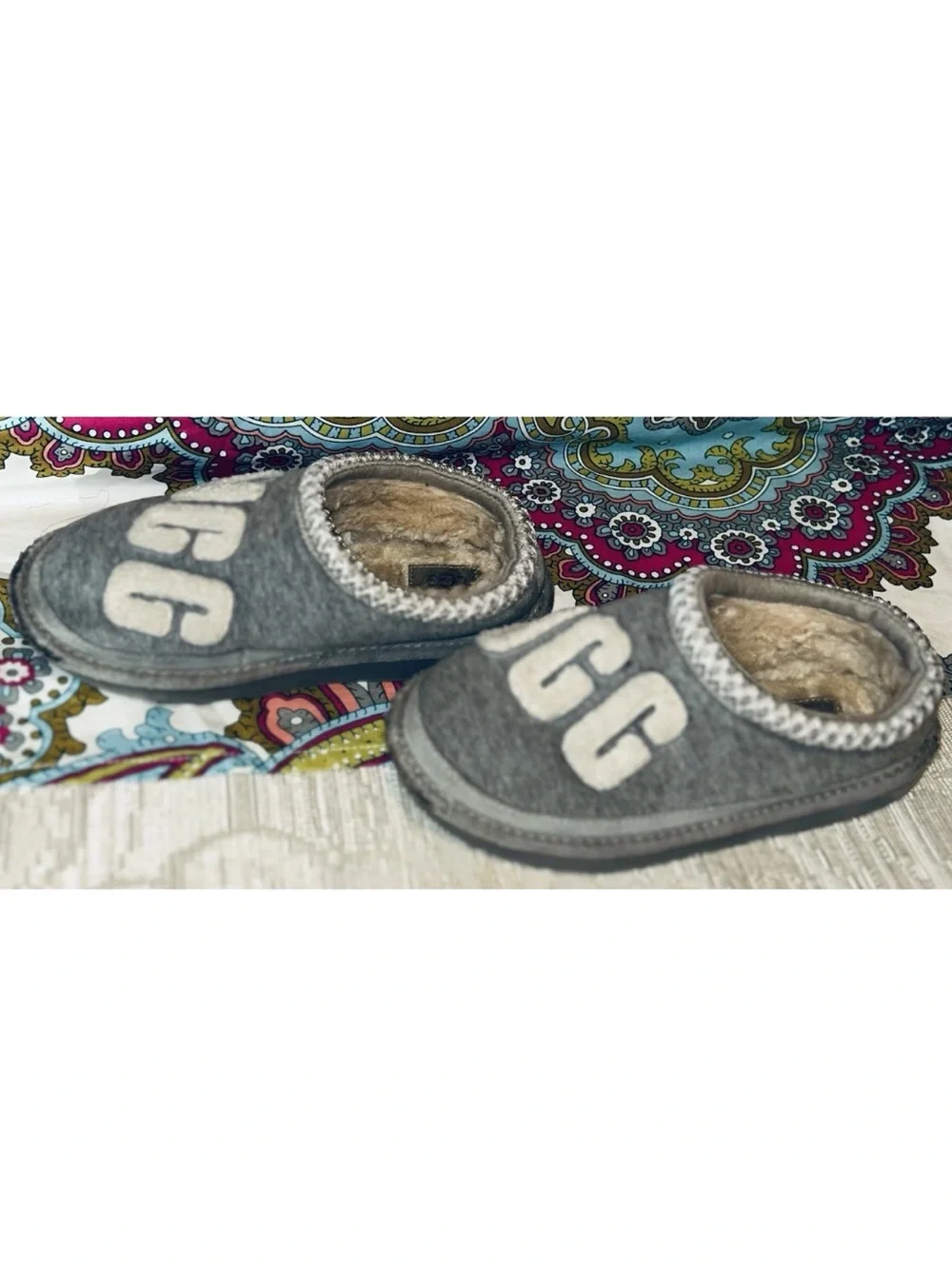 UGG knitted slippers this